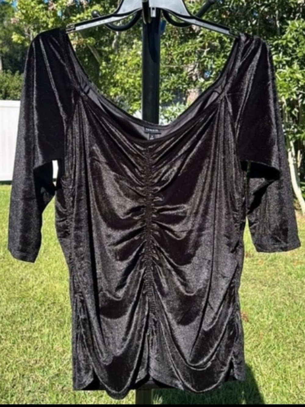 NWT Black Torrid off the shoulder top